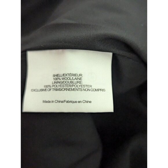 Tory Burch Skirt Womens L Plaid Wool Brown & Black Preppy Office - Picture 13 of 13